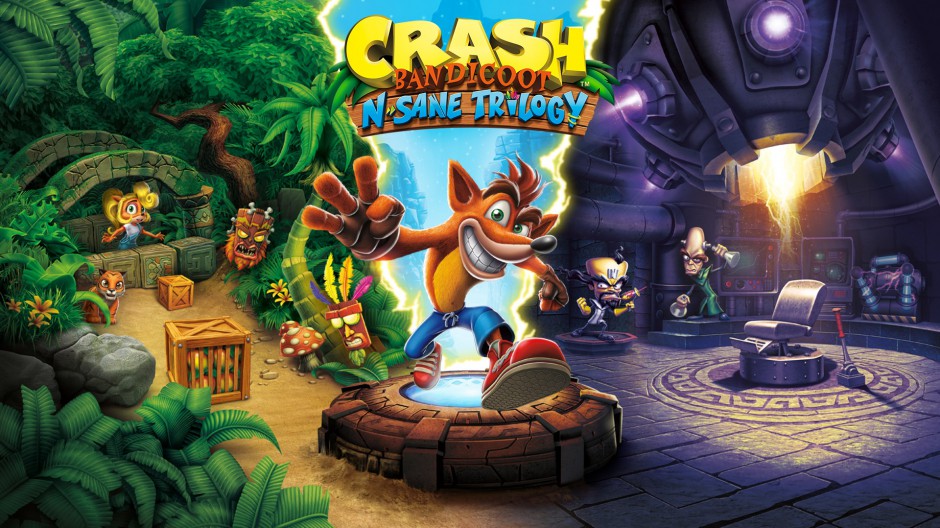 Crash Bandicoot N. Sane Trilogy Hero Image