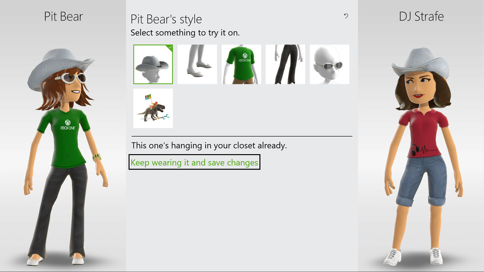 Screenshot of Compare Avatars