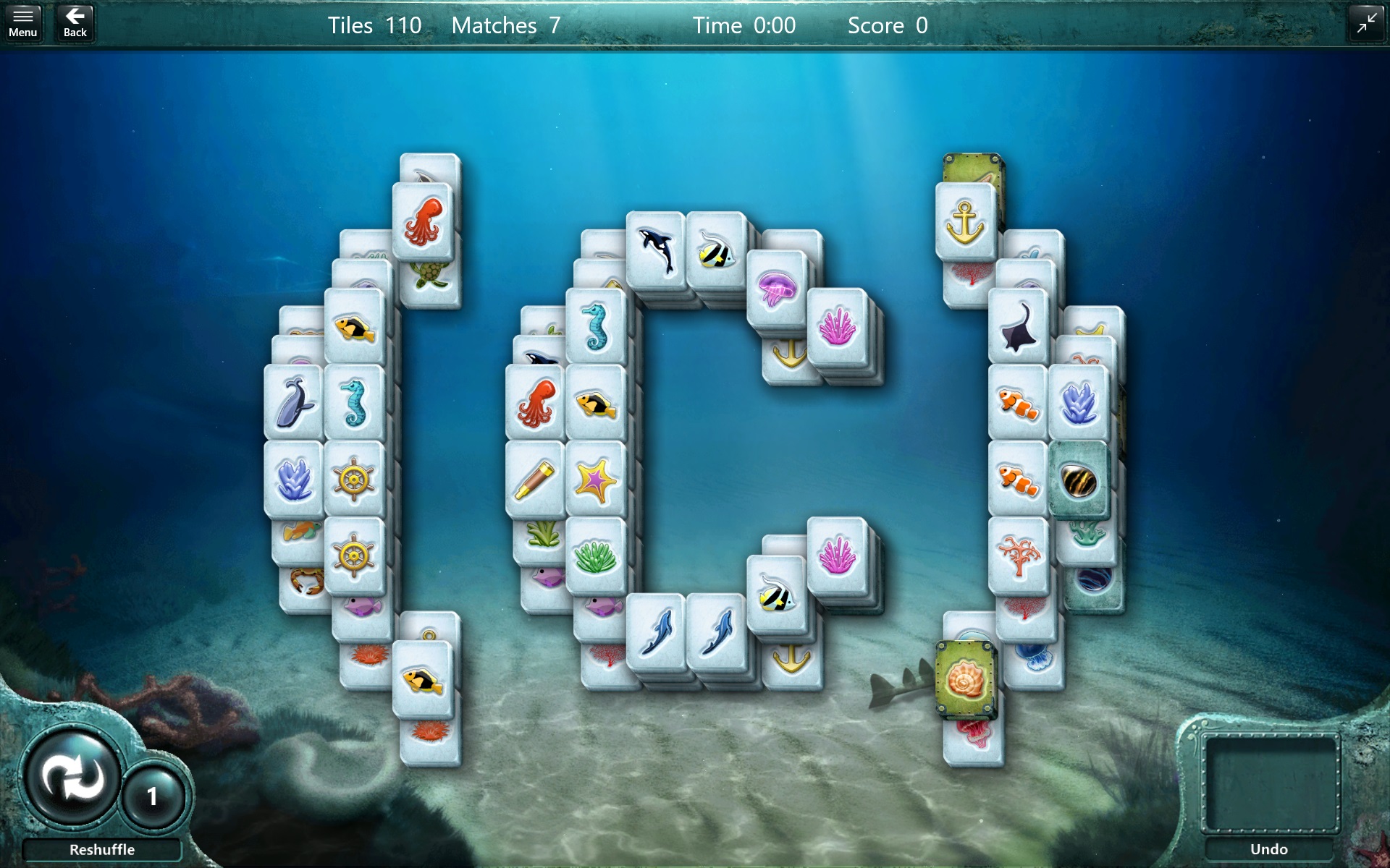 Copyright symbol in Microsoft Mahjong