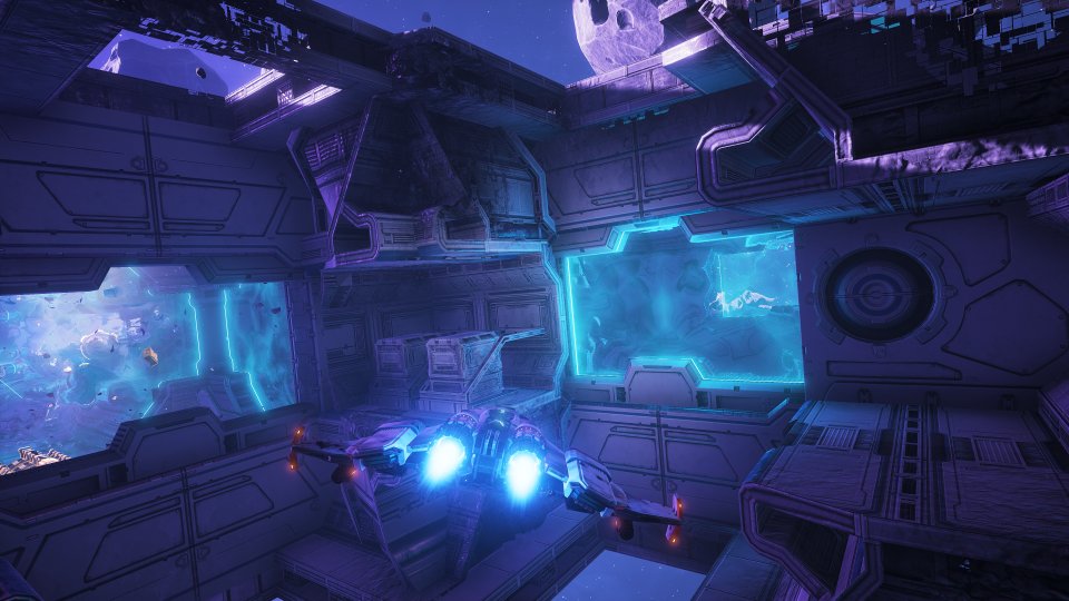 Everspace Derelict Space Station Screenshot