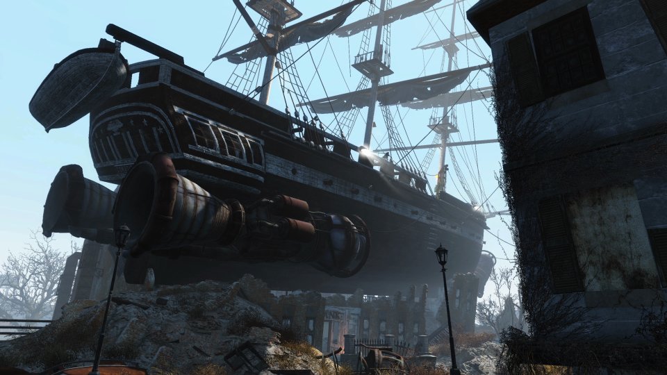 Fallout 4 USS Constitution Screenshot