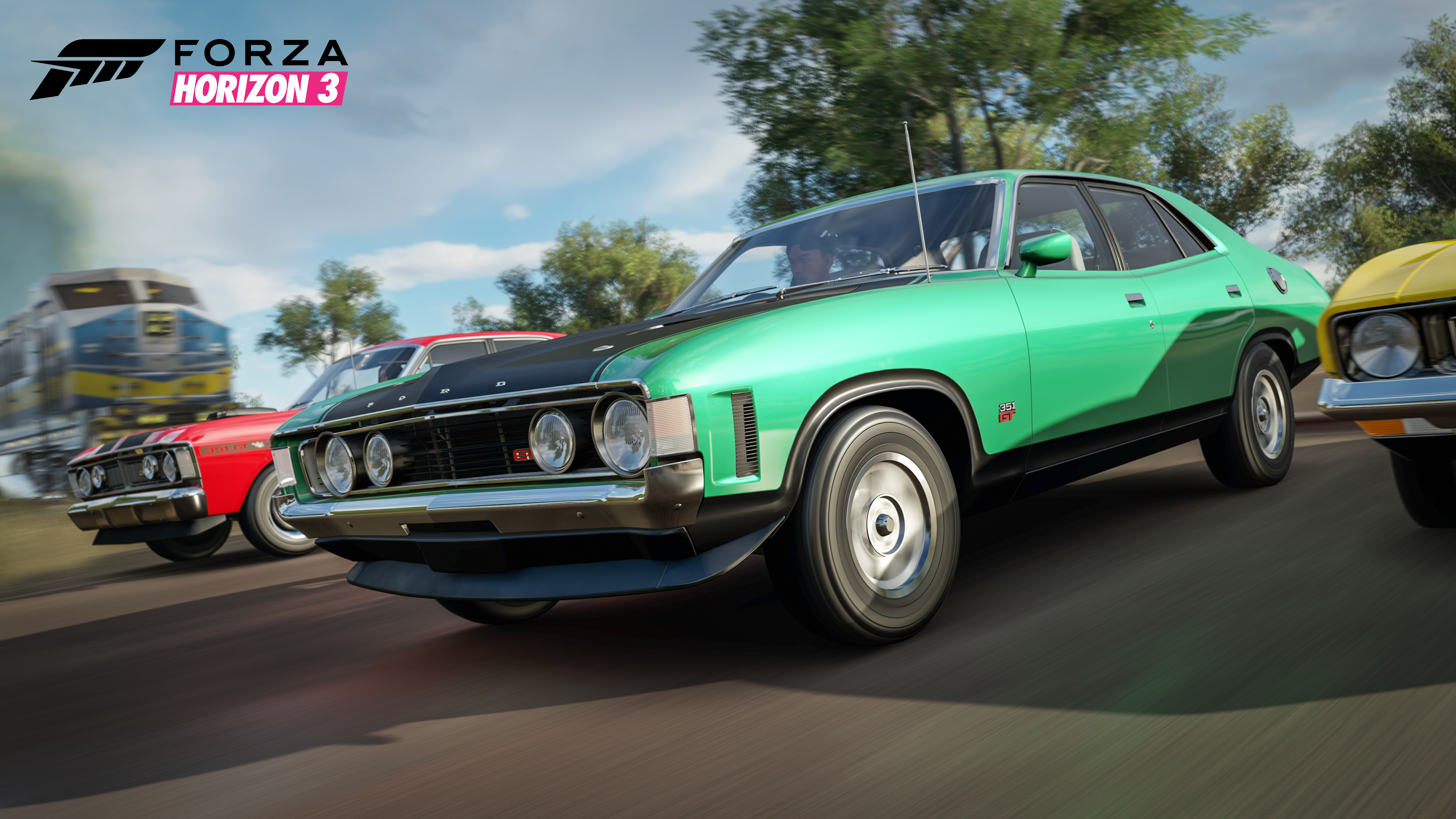1972 Ford Falcon XA GT-HO in Forza Horizon 3 Rockstar Car Pack
