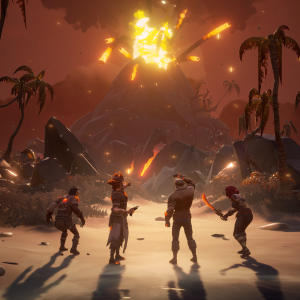 Sea of Thieves Forsaken Shores Key Art