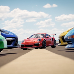 Forza Red Porsche Partnership Image Small