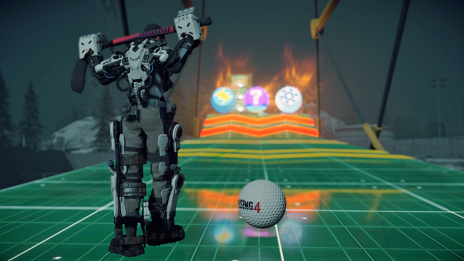 Frank Rising Golf DLC Screenshot