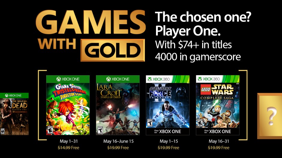May Games With Gold Hero Image