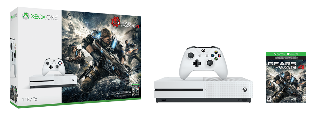 Xbox One S Gears of War 4 Bundle