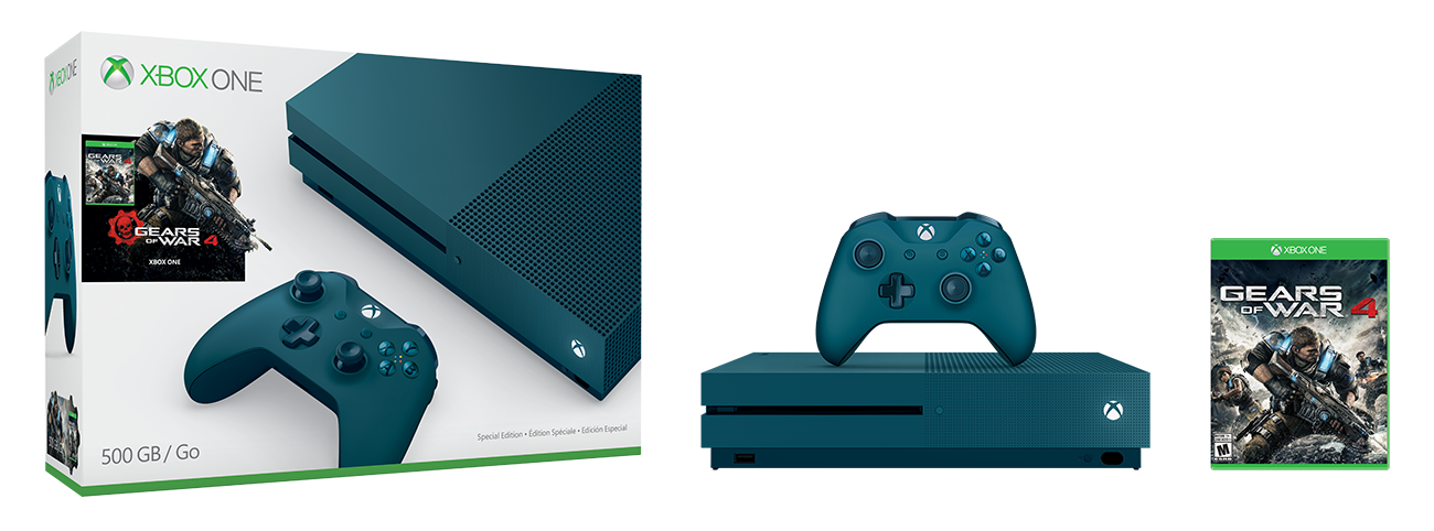 Xbox One S Gears of War 4 Special Edition Bundle