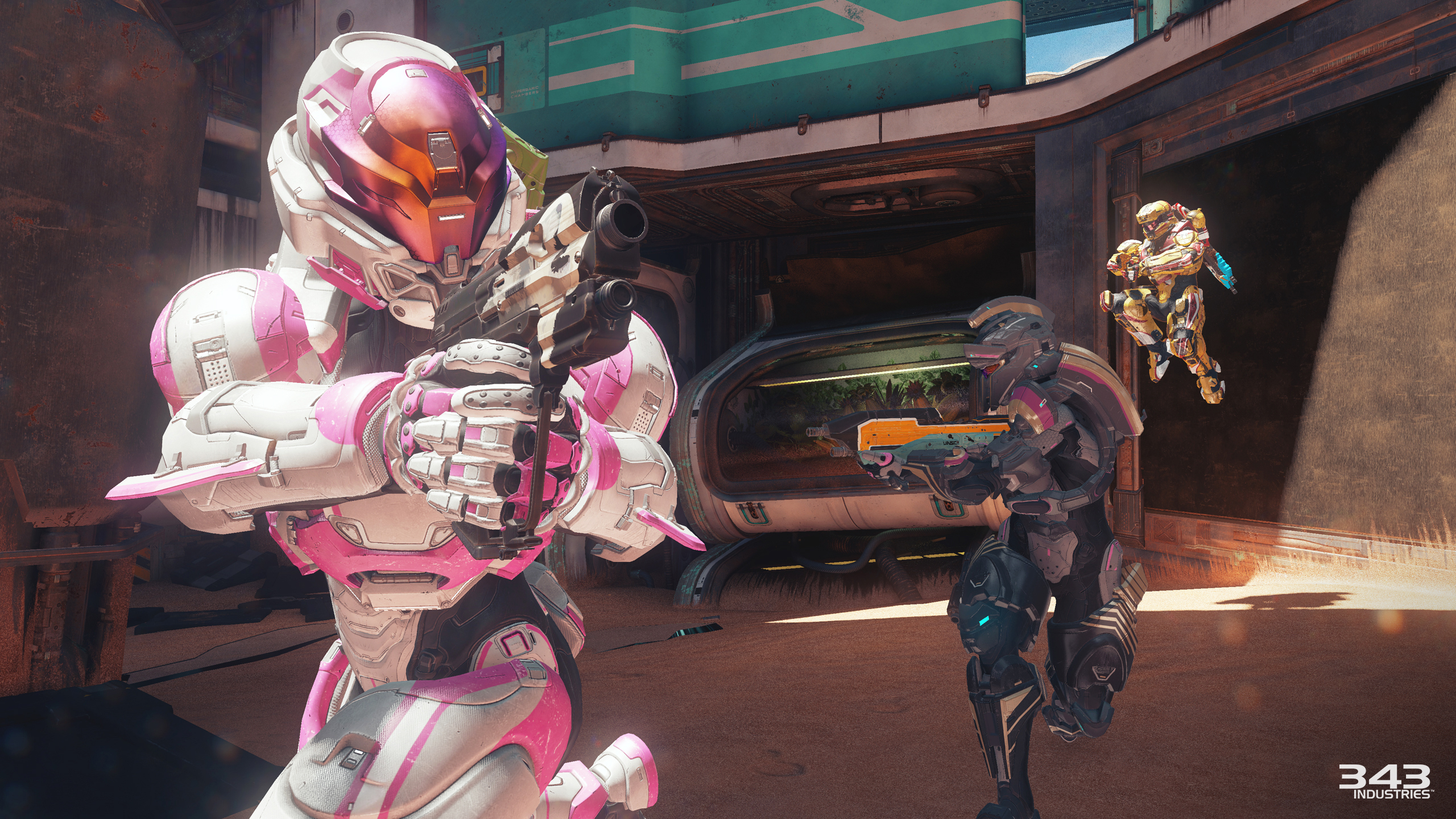 Halo 5 Guardians Arena Riptide All Hands