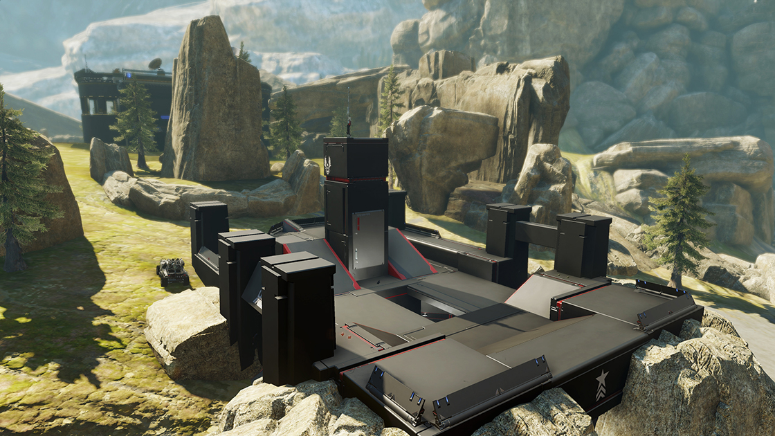 Halo 5 Guardians Big Team Battle Map Basin