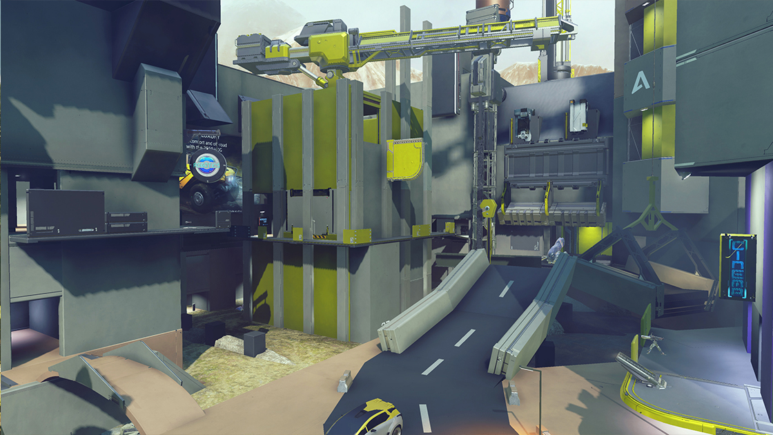 Halo 5 Big Team Battle Map Guillotine