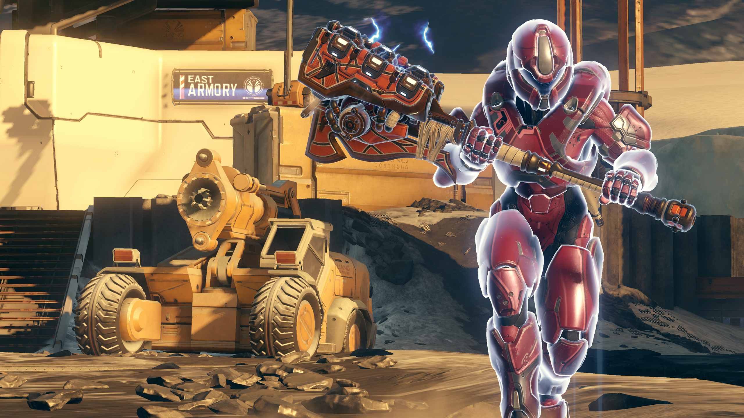 Halo 5 Guardians Skirmish at Darkstar Hammer