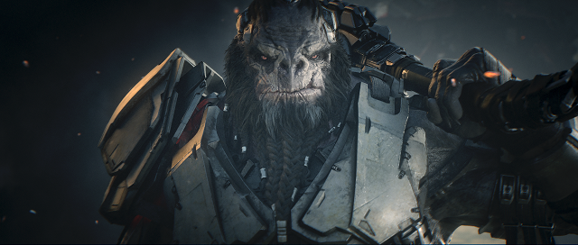 Halo Wars 2 Cinematic Still Atriox