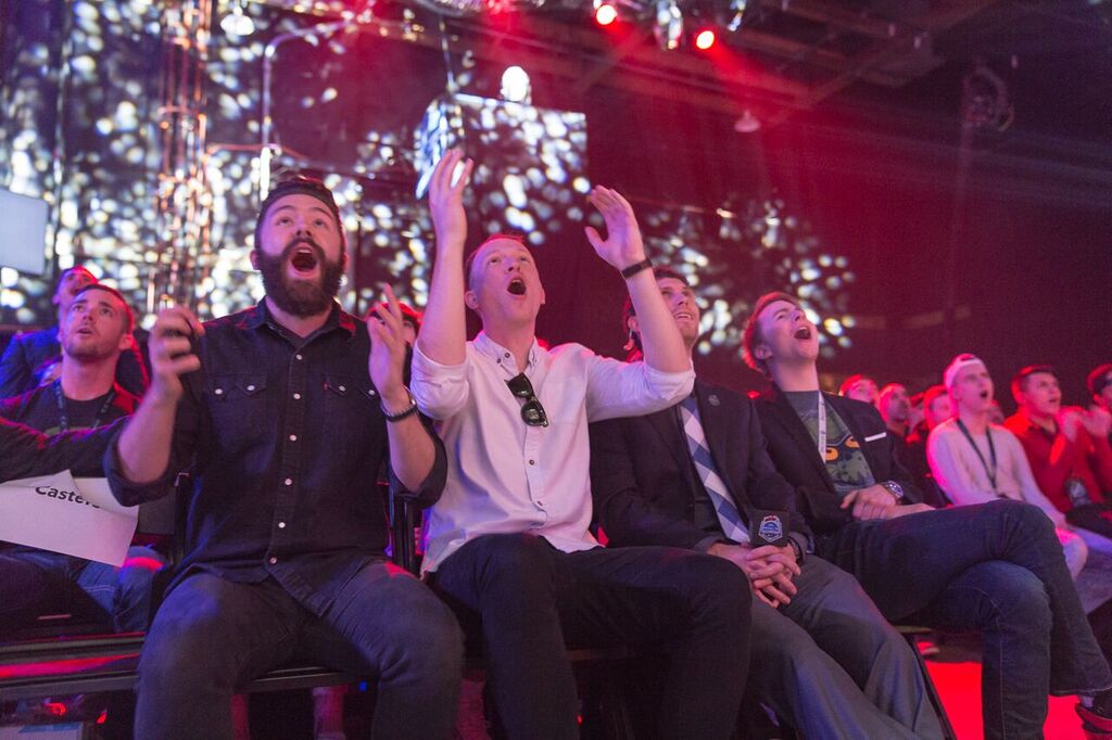 Halo World Championship 2016 Casters Hyped