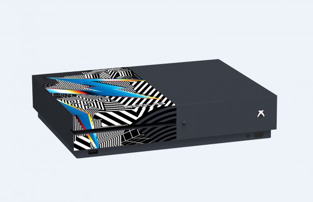 Ken Block Xbox One S console angle