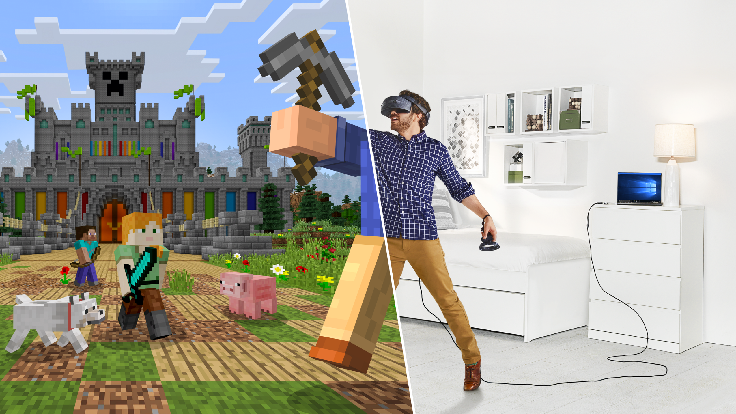 Windows Mixed Reality and Minecraft