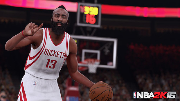NBA 2K16 Harden Screenshot