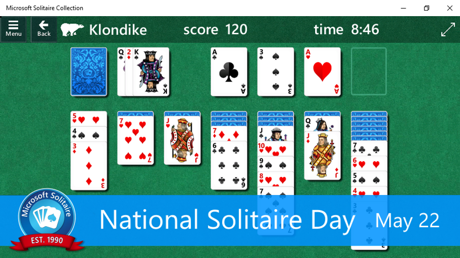 National Solitaire Day Hero Image