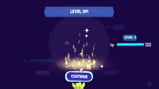 Ooblets Level Up Screenshot
