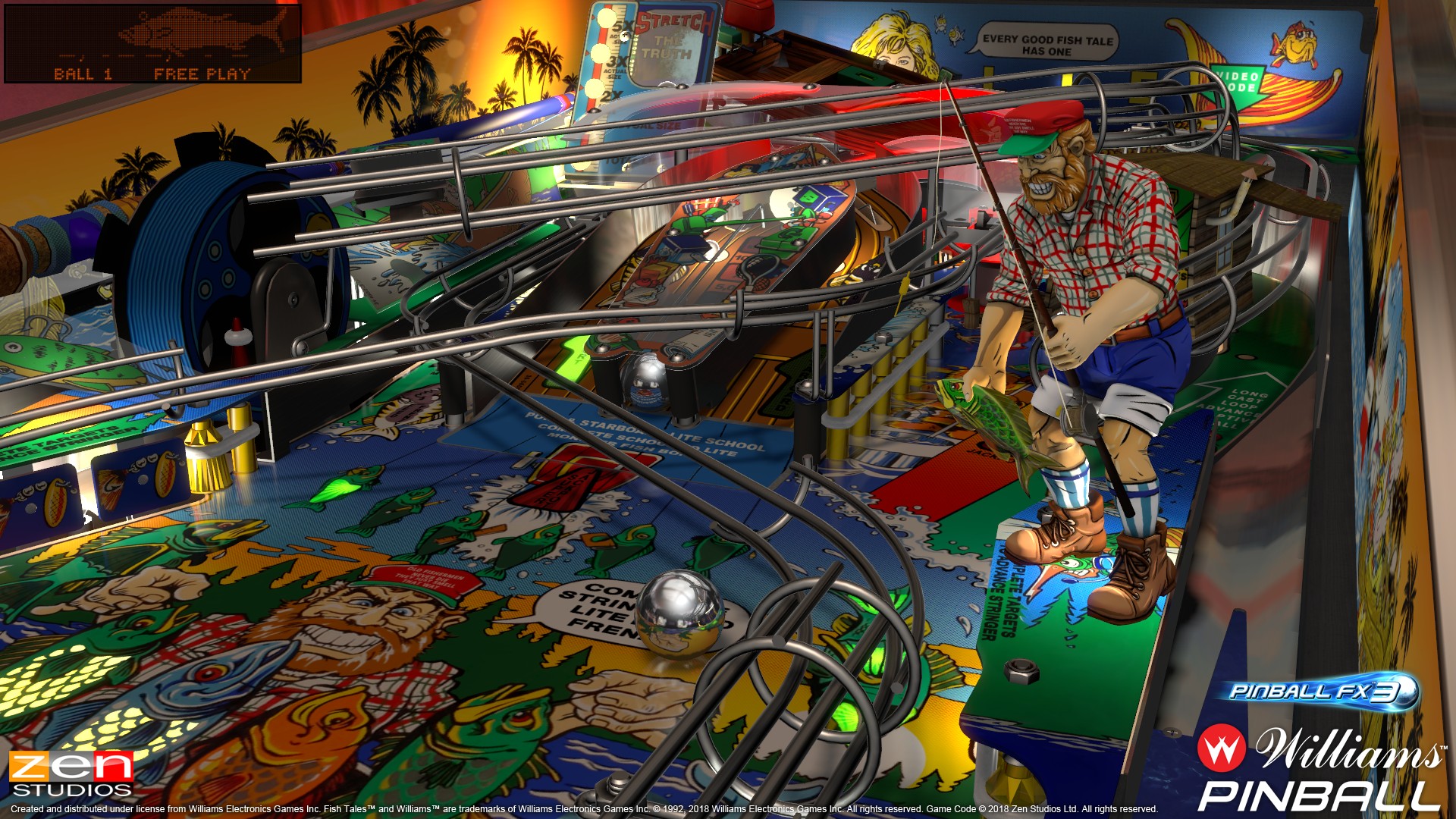 Pinball FX3 Williams Pinball Fish Tales