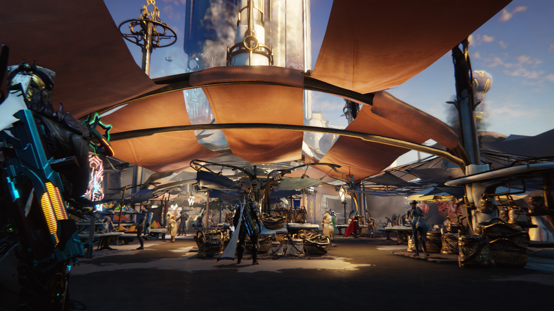 Warframe Plains of Eidolon Artwork