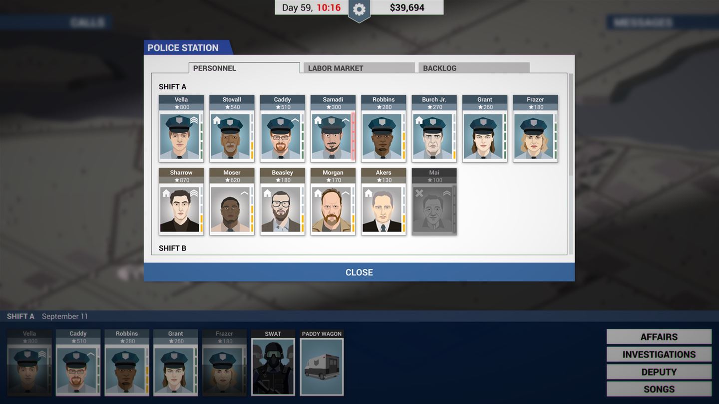 This is the Police Screenshot