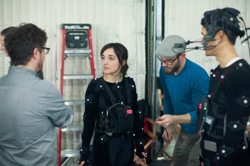 ReCore voice cast - Erika and Harry setting up