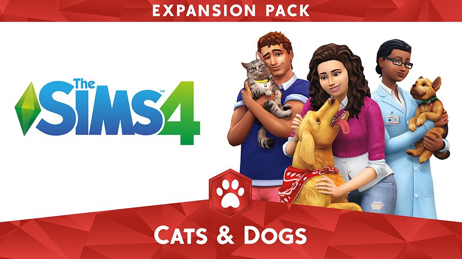The Sims 4 Cats and Dogs Hero Image