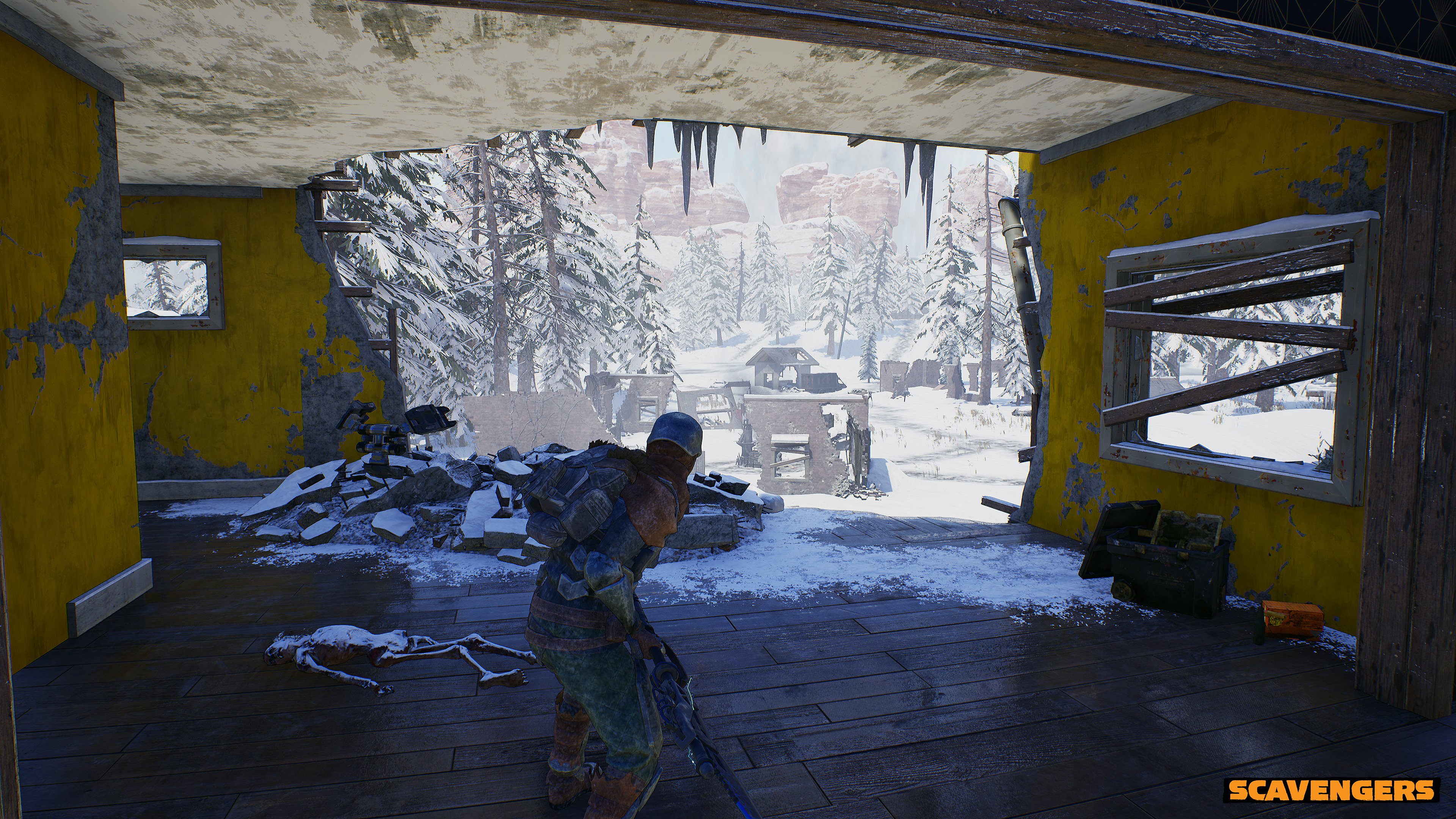 Witness The Wild: 2 Scavengers Battling For Survival In The Tundra - rrf88n2