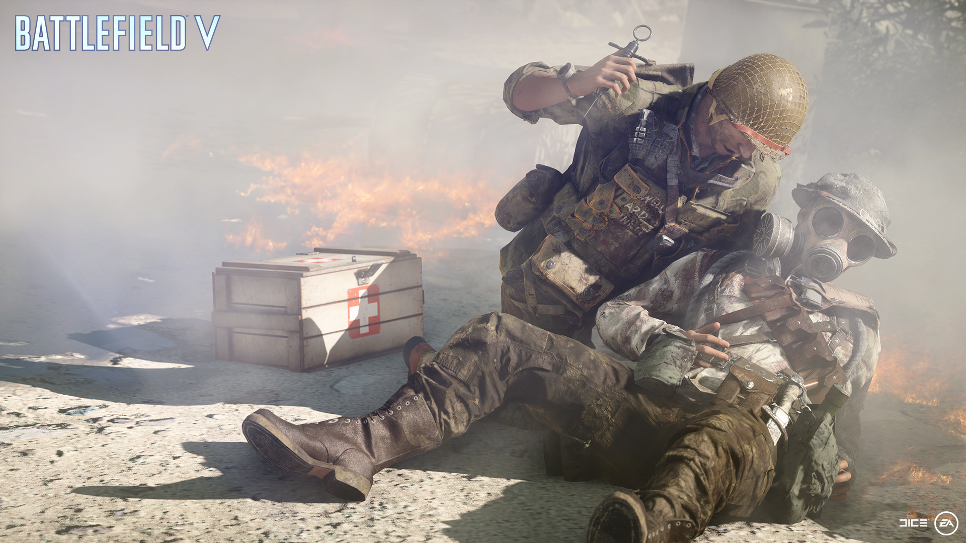Battlefield V Medic Soldier