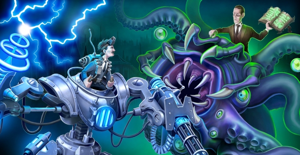 Tesla vs Lovecraft Large Image