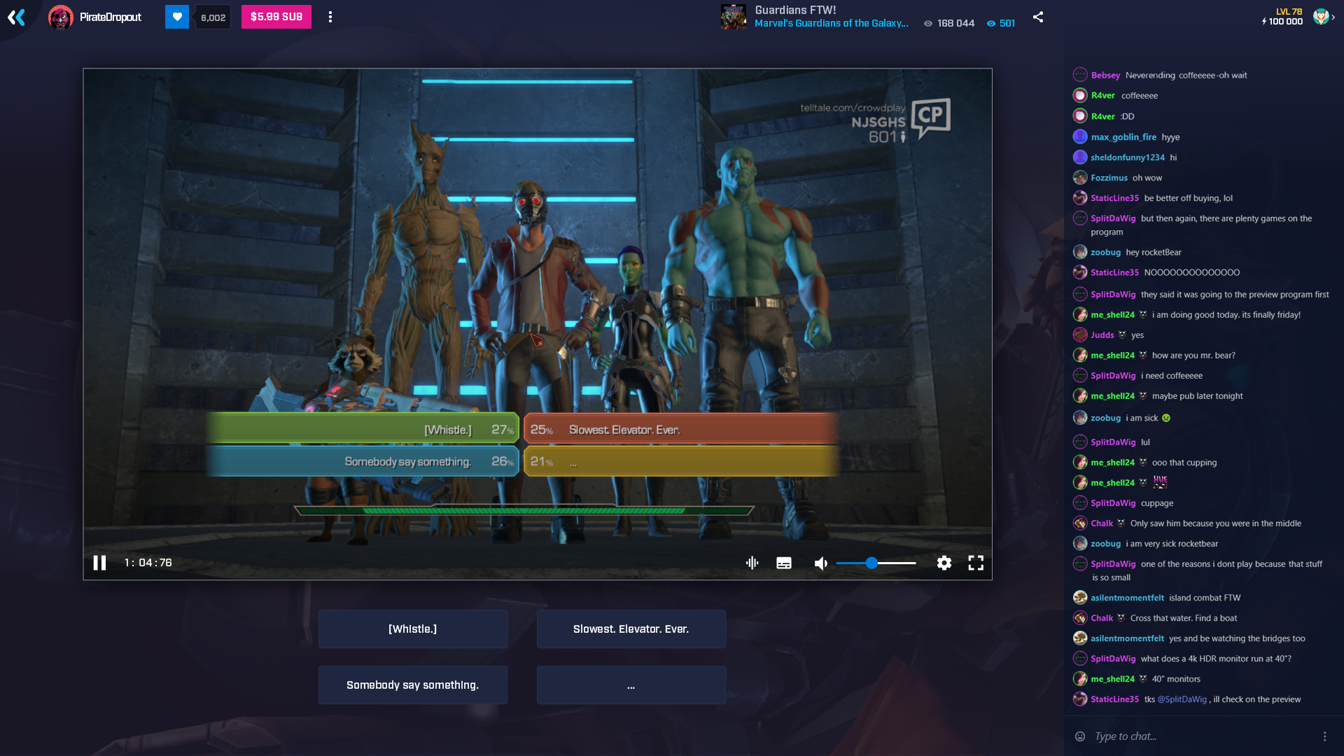 UI Screenshot Telltale Integration on Beam
