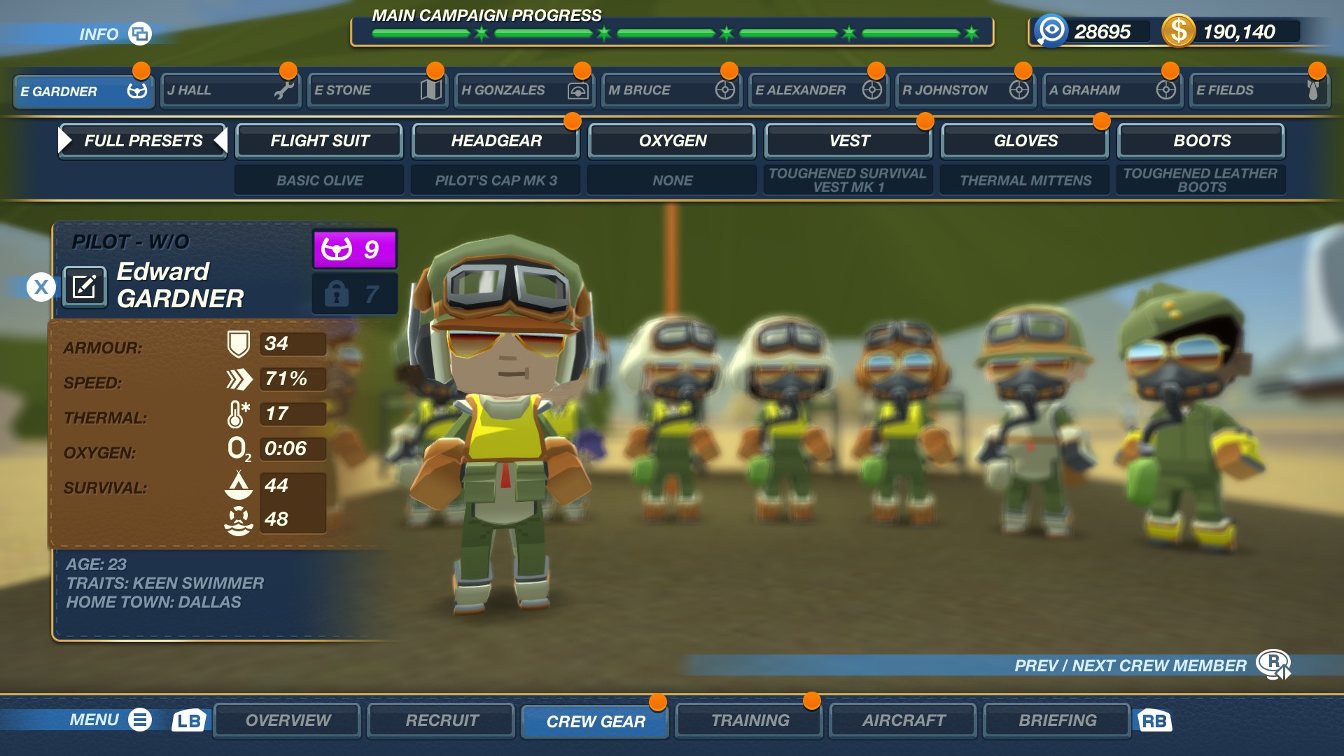 Bomber Crew USAAF Screenshot