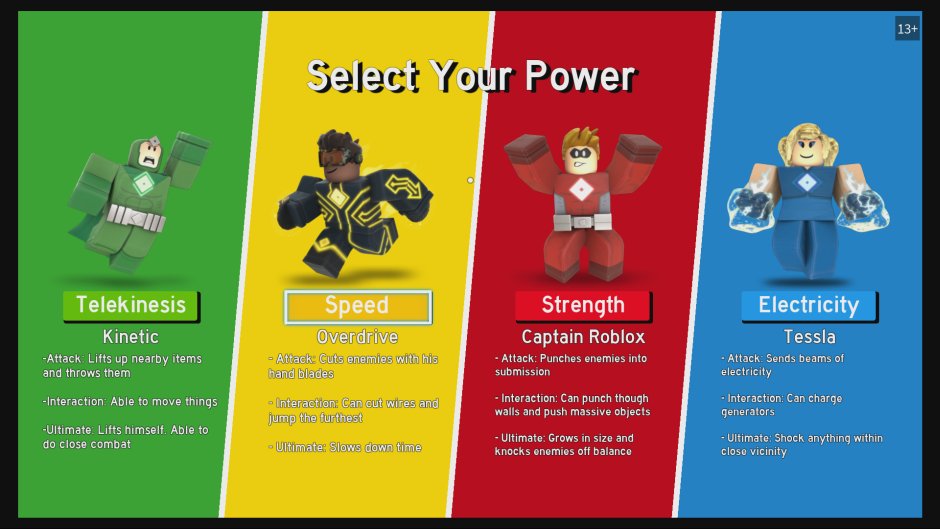 Roblox Heroes Screenshot