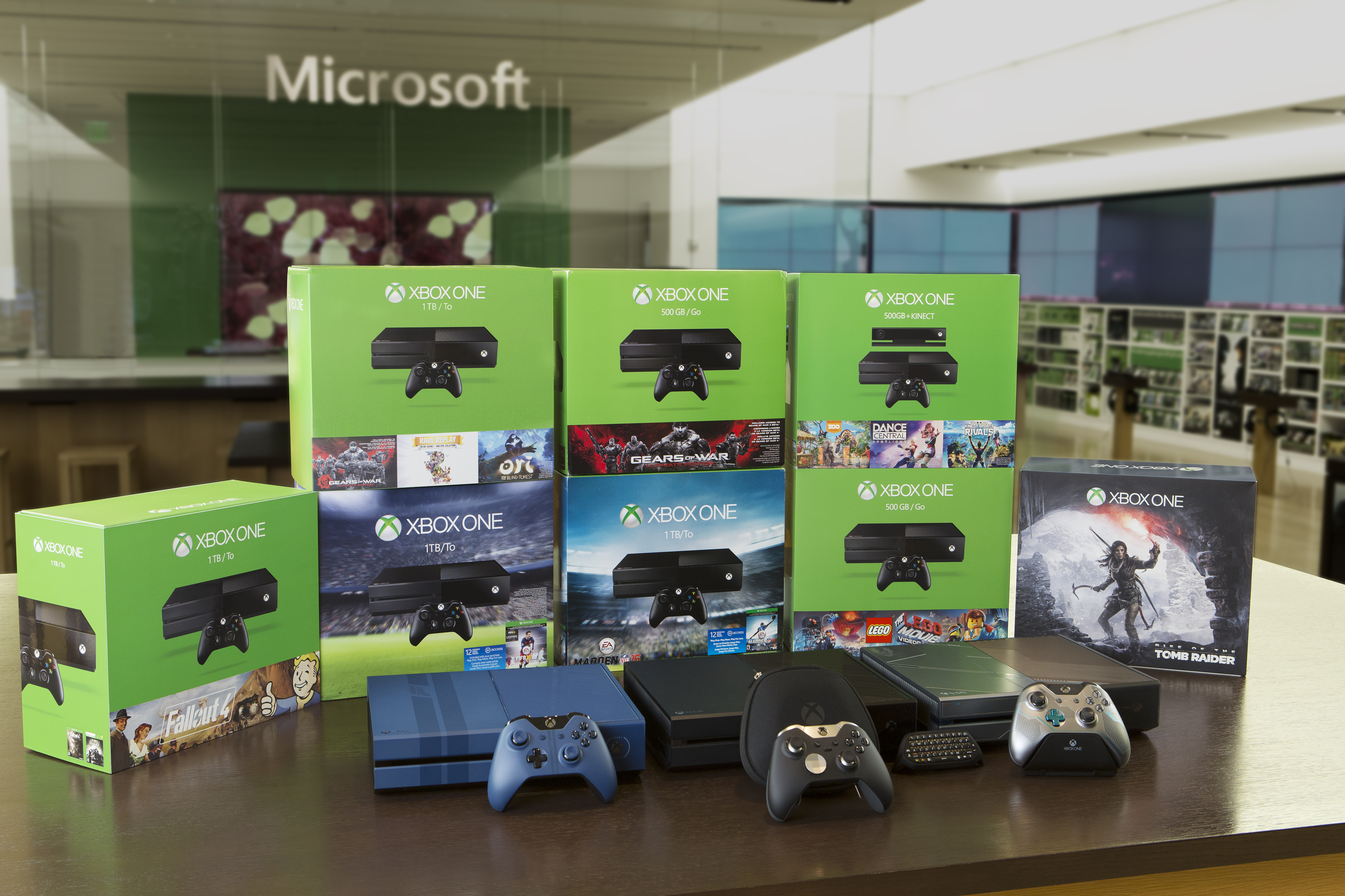 box One Bundles in Store