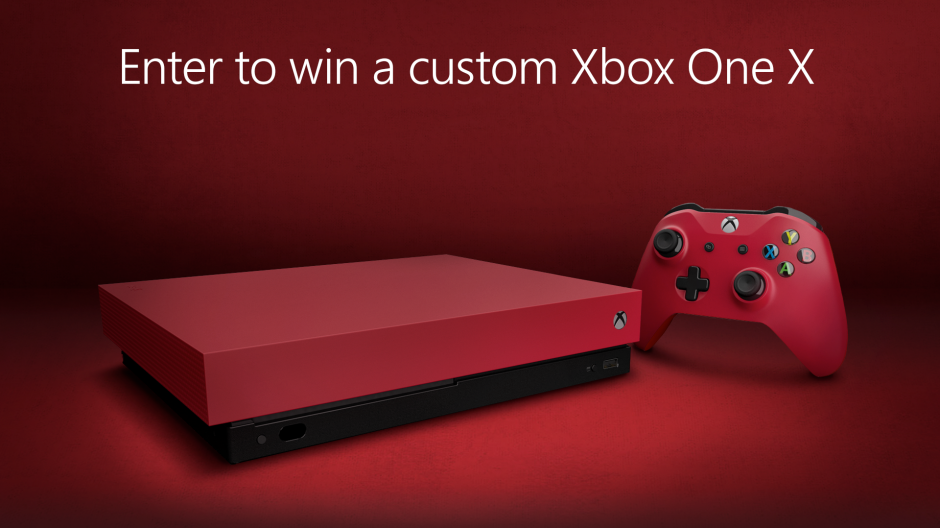 Custom Xbox One X Hero Image