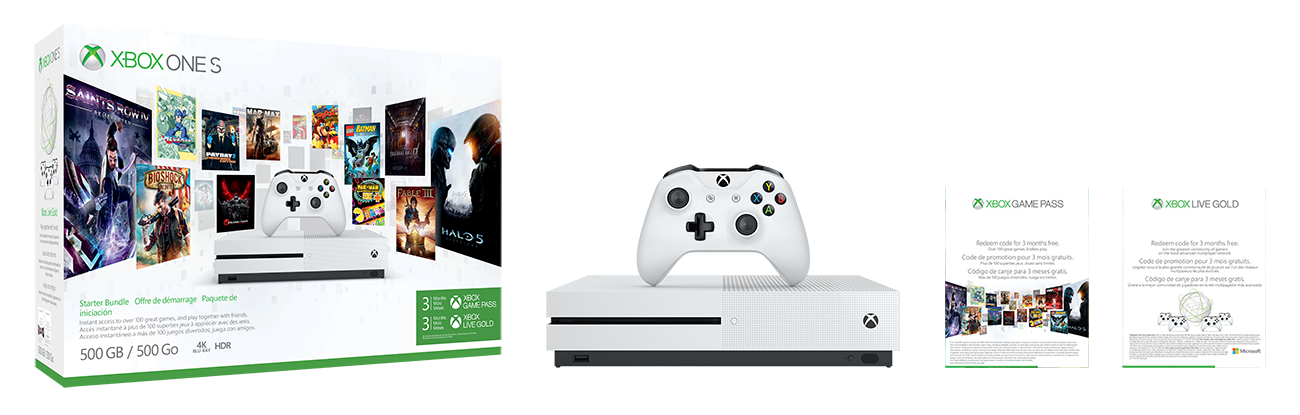 Xbox One S Starter Bundle