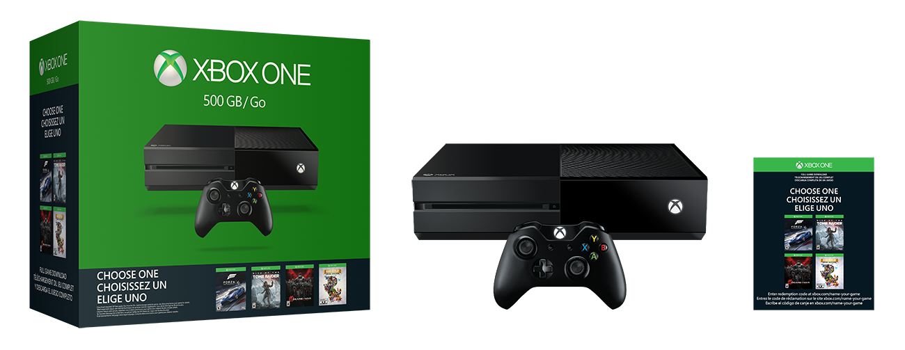 Xbox One 500GB Name Your Game Bundle