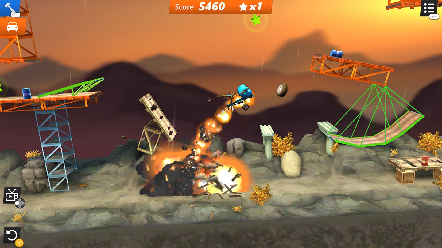 Bridge Constructor Stunts Image