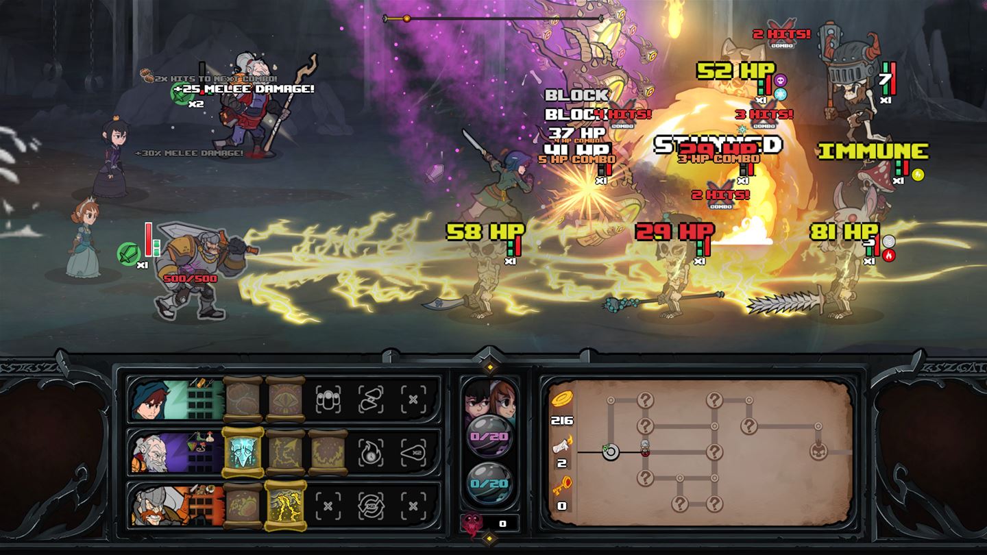 Has-Been Heroes Screenshot