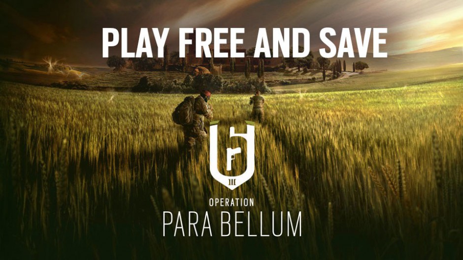 Rainbox Six Siege - Free Weekend - August 2018