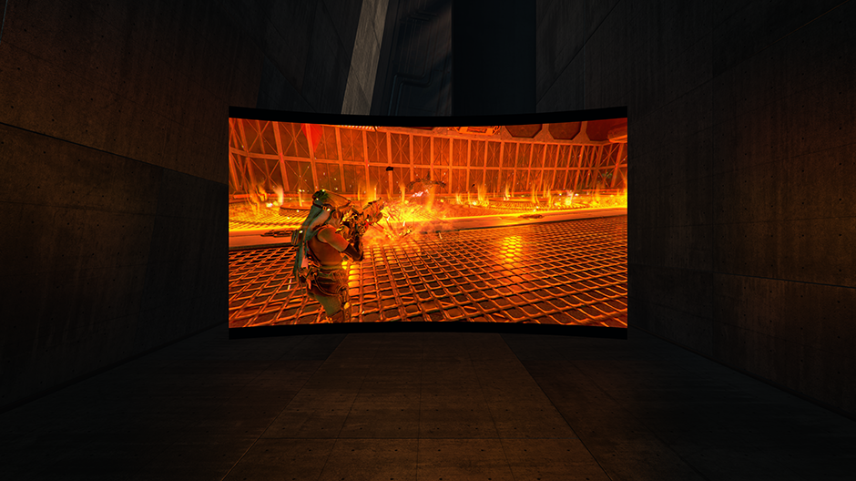ReCore Game Streaming to Rift Close View