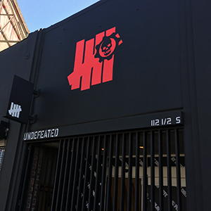 Undefeated x Gears of War Store Front SMALL