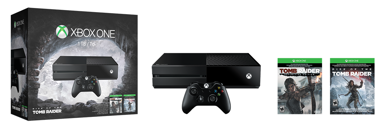 Xbox One Tomb Raider Bundle Box Shot