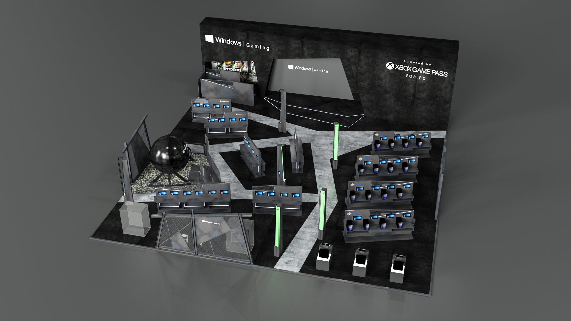High End Gaming-PC trifft Xbox Game Pass: Die Windows Gaming Booth auf der gamescom