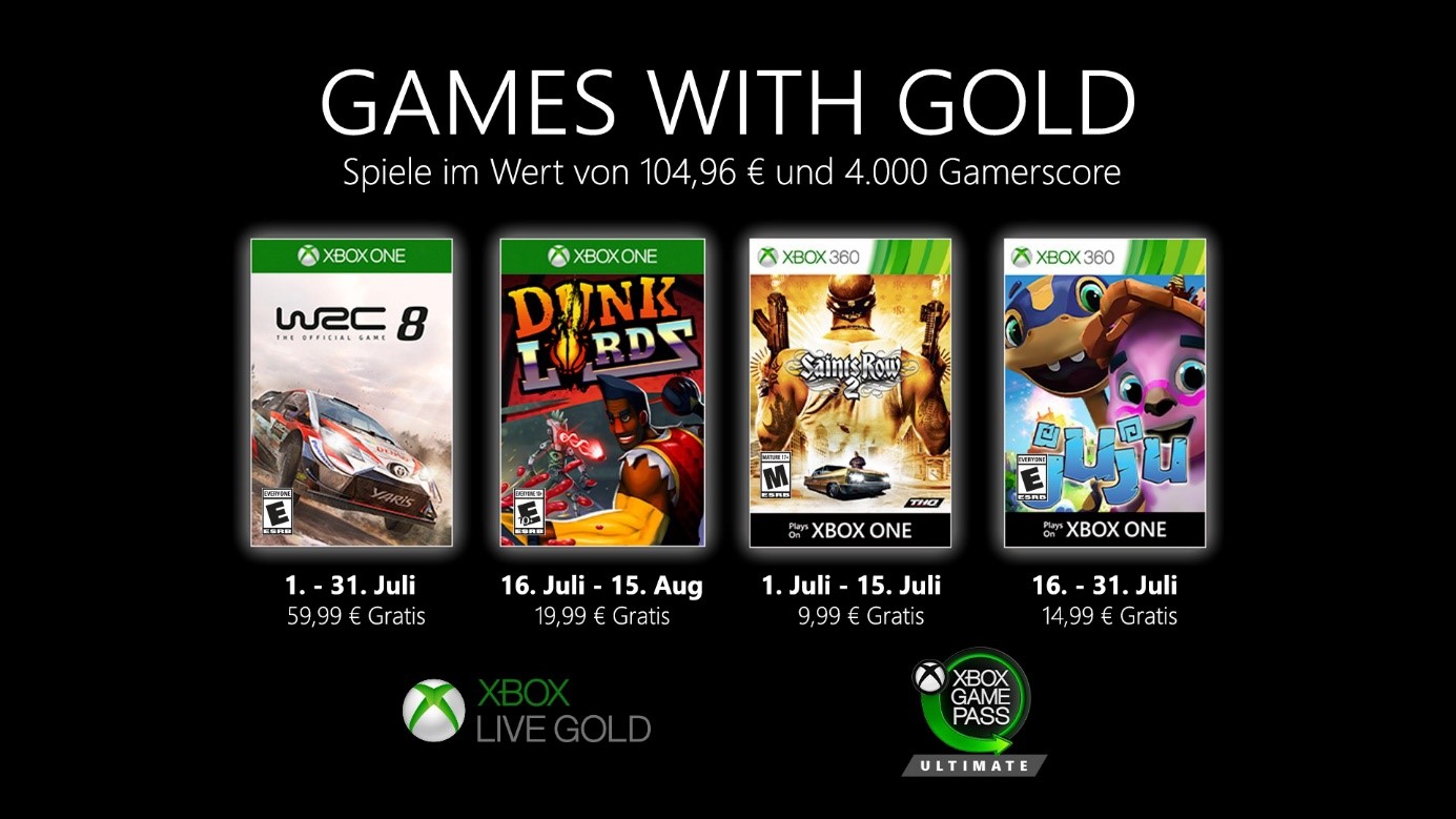 Games with Gold: Diese Spiele gibt es im Juli gratis HERO