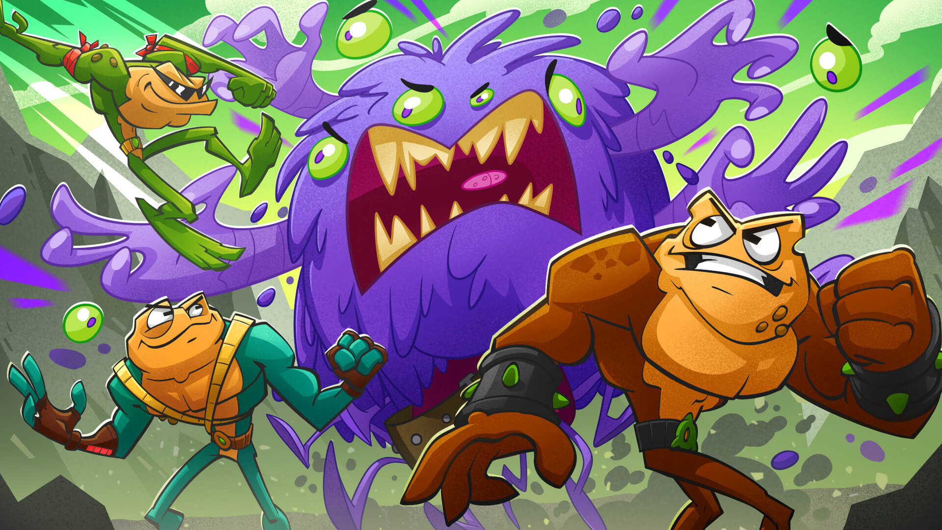 Die Battletoads sind zurück! Erlebe das neue Abenteuer jetzt im Xbox Game Pass, auf Xbox One und Windows 10 PC! HERO