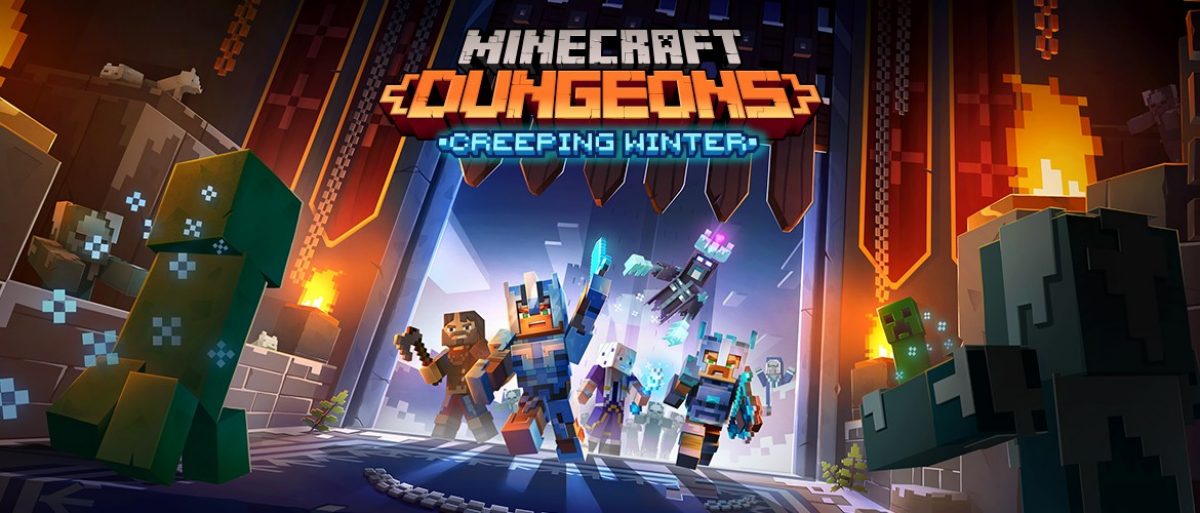 Minecraft Dungeons Hero Edition als Disc und Creeping Winter DLC ab sofort verfügbar HERO