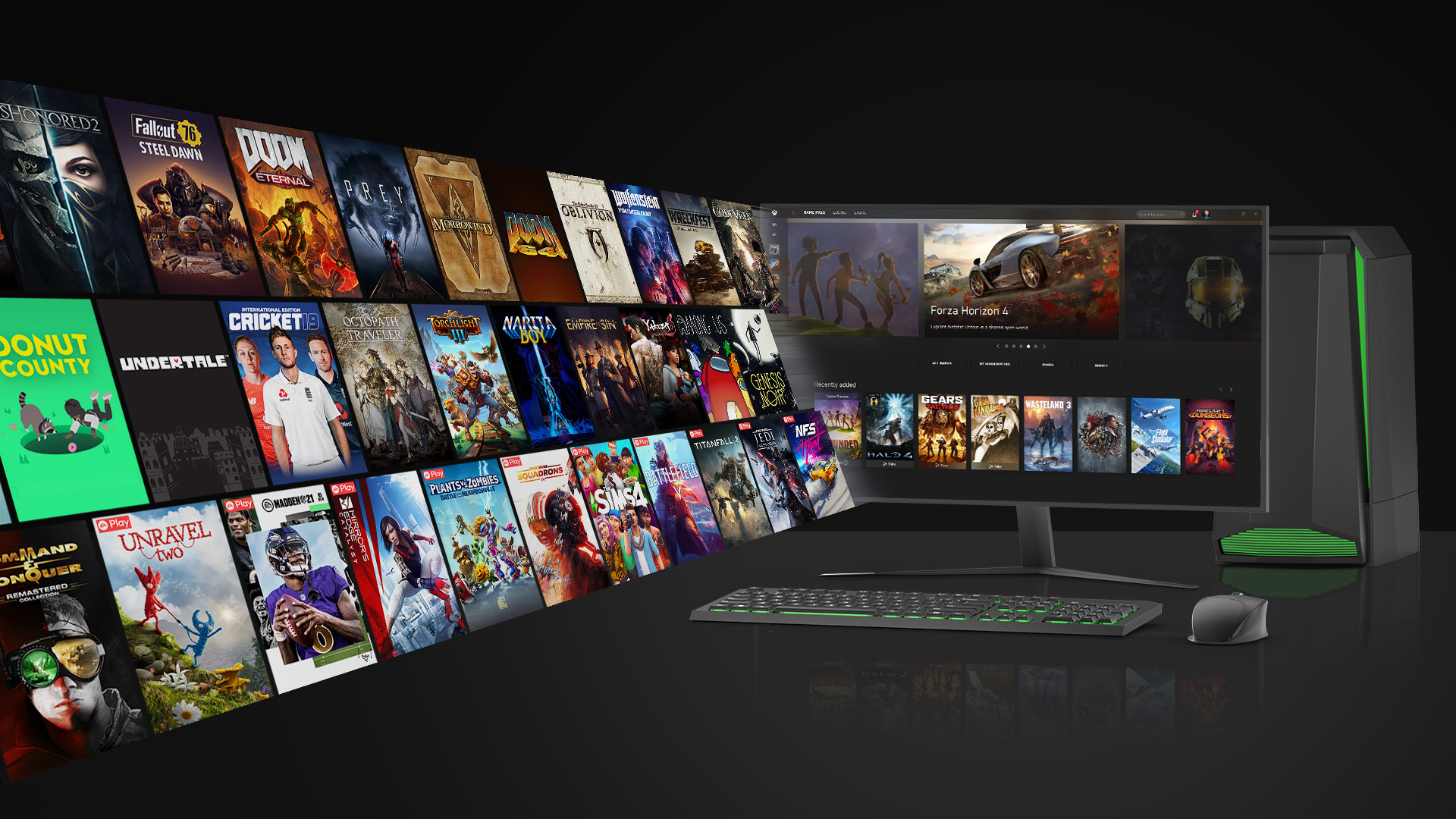 PC Gaming bei Xbox HERO IMAGE