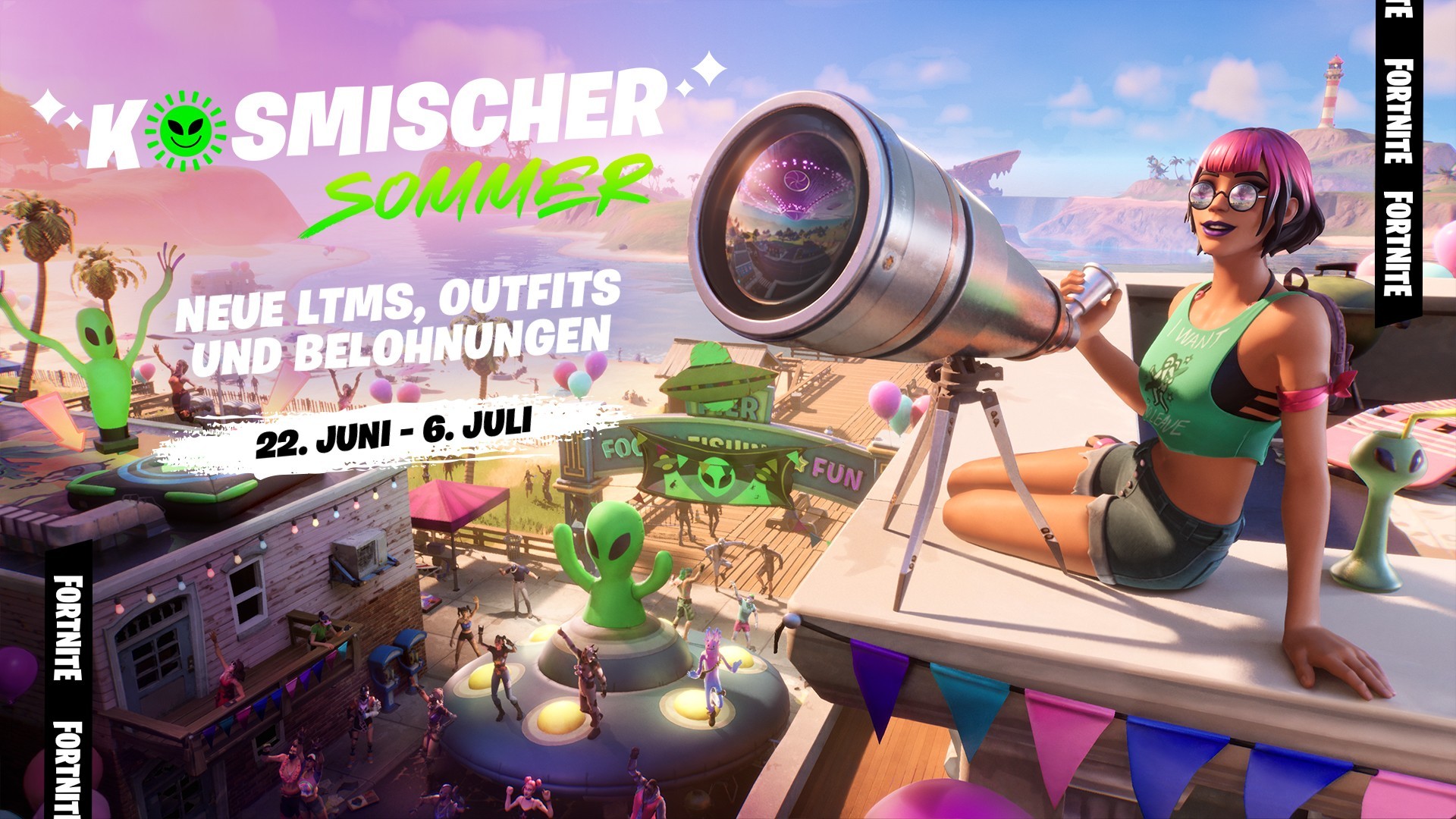 Fortnite - Kosmischer Sommer: Packt neue Belohnungen und vieles HERO